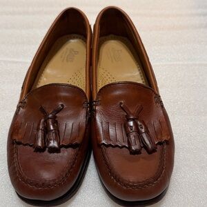 G.H.Bass Weejuns Chestnut Leather Tassel Loafers 8M
